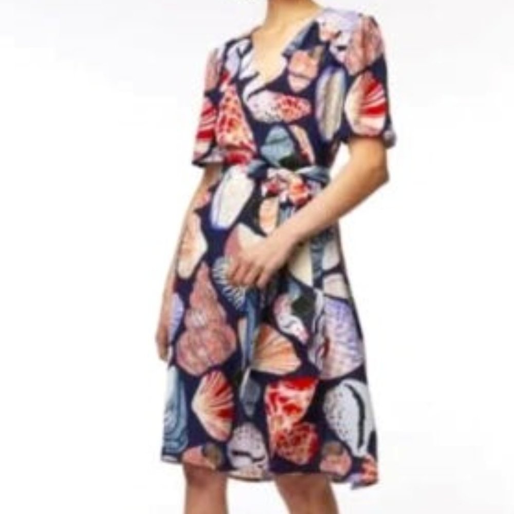 NEW Australian Label Gorman "She Sells" Wrap Dress, Size AU 6 / US 2
